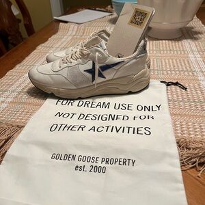 Golden Goose Passport with Gold QR Code Authenticity Passport